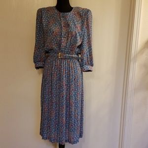 Lady Carol Petites of New York Vintage Dress.  12